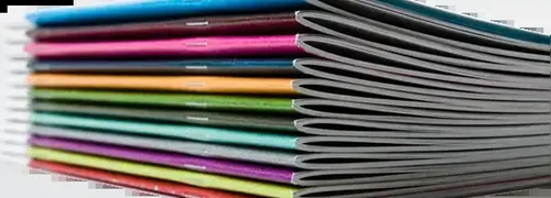 Corporate magazines printed with professional finishes