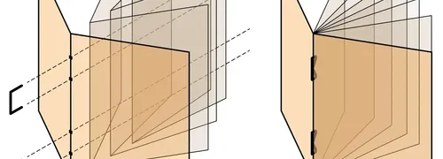 Saddle-stitch binding for promotional magazines and lookbooks