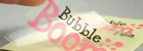 Applied vinyl sticker - water resistant material