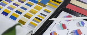 Full color 4x4 printing for folders